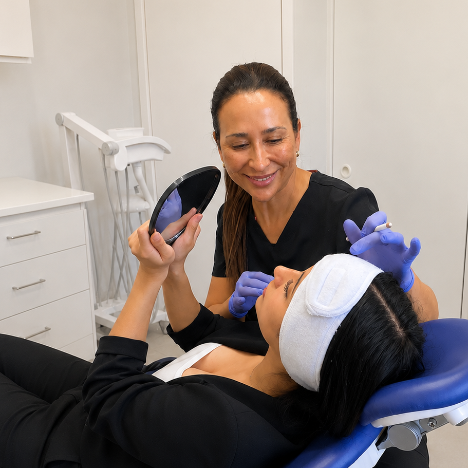 Evaluación de estética facial en Globalmédica Curauma